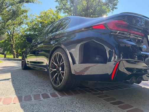 Blue 2023 BMW M5 Base
