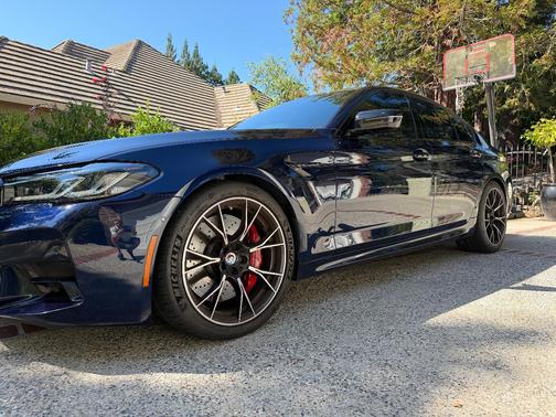 Blue 2023 BMW M5 Base