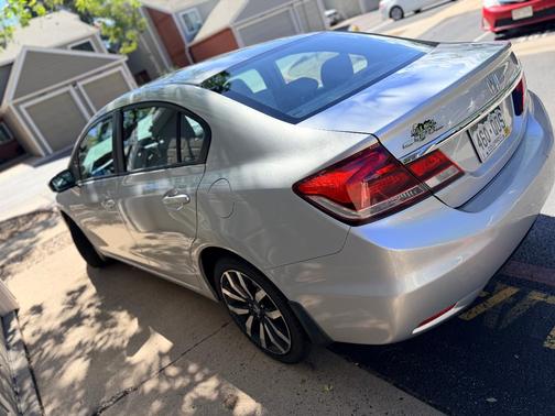 Silver 2014 Honda Civic EX-L