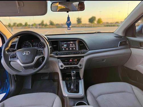 Blue 2017 Hyundai ELANTRA SE