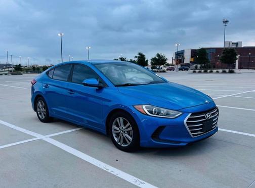Blue 2017 Hyundai ELANTRA SE
