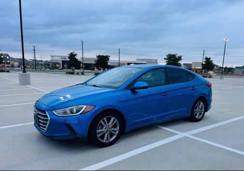 Blue 2017 Hyundai ELANTRA SE