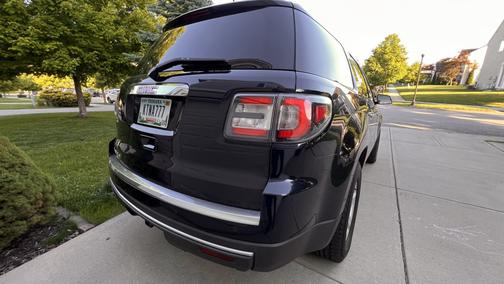 Blue 2015 GMC Acadia SLE-2