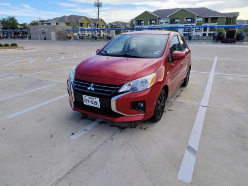 Red 2021 Mitsubishi Mirage ES