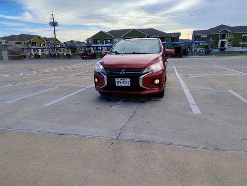 Red 2021 Mitsubishi Mirage ES