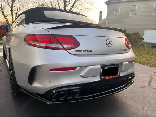 Silver 2019 Mercedes-Benz AMG C 63 S