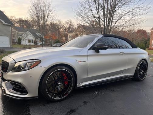 Silver 2019 Mercedes-Benz AMG C 63 S