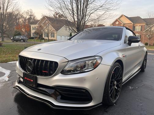 Silver 2019 Mercedes-Benz AMG C 63 S