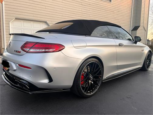 Silver 2019 Mercedes-Benz AMG C 63 S
