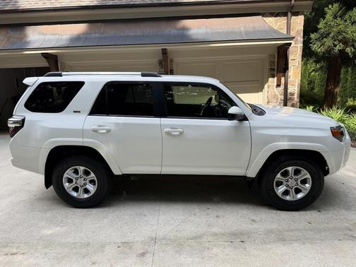 White 2021 Toyota 4Runner SR5