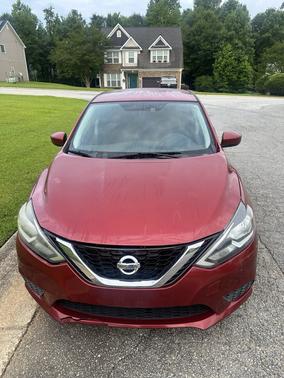 Red 2017 Nissan Sentra SV