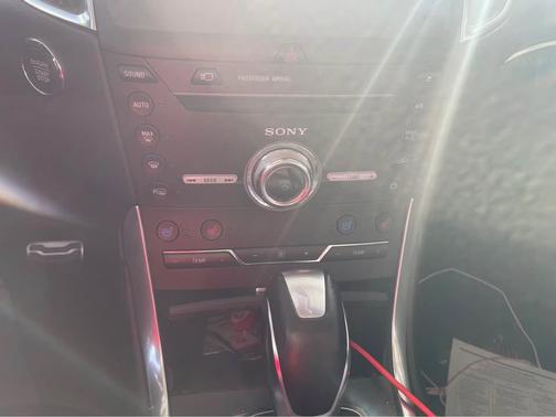 Red 2017 Ford Edge Sport