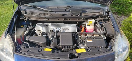 Blue 2014 Toyota Prius Three