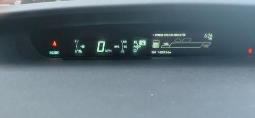 Blue 2014 Toyota Prius Three