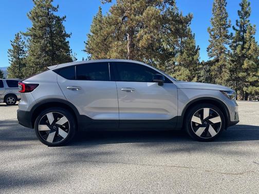 Silver 2023 Volvo C40 Recharge Pure Electric Twin Ultimate