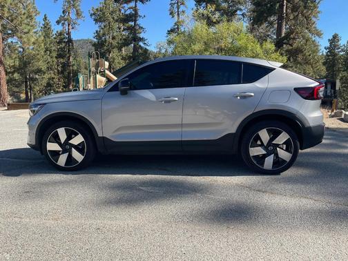 Silver 2023 Volvo C40 Recharge Pure Electric Twin Ultimate