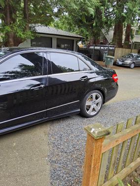 Black 2010 Mercedes-Benz E-Class E 350 4MATIC