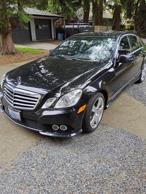 Black 2010 Mercedes-Benz E-Class E 350 4MATIC
