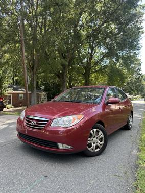 Red 2010 Hyundai ELANTRA GLS