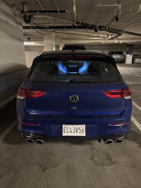 Blue 2024 Volkswagen Golf R 2.0T DSG