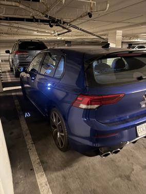 Blue 2024 Volkswagen Golf R 2.0T DSG