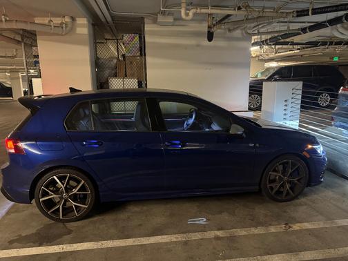 Blue 2024 Volkswagen Golf R 2.0T DSG