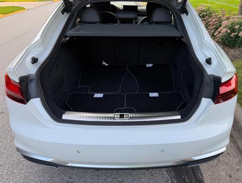 White 2023 Audi A5 45 S line Prestige