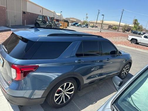 Blue 2020 Ford Explorer ST