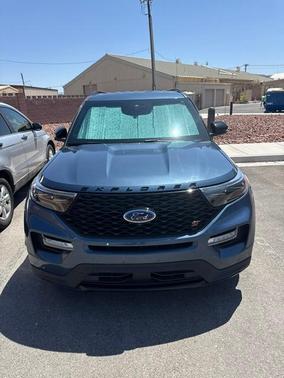 Blue 2020 Ford Explorer ST