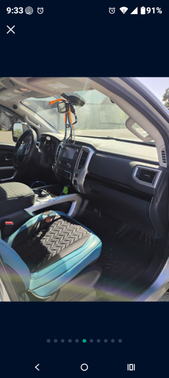 Silver 2017 Nissan Titan SV