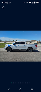 Silver 2017 Nissan Titan SV