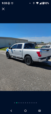 Silver 2017 Nissan Titan SV
