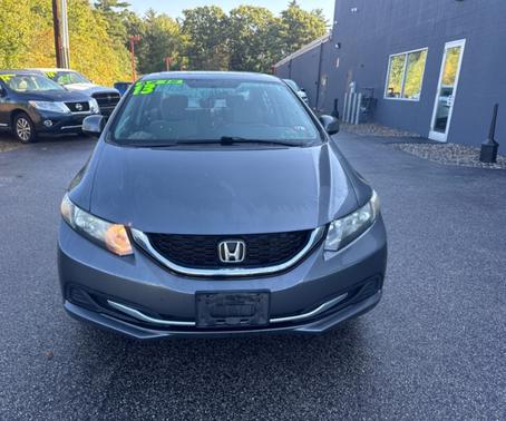 Silver 2013 Honda Civic EX