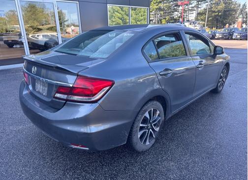Silver 2013 Honda Civic EX