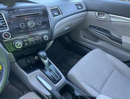 Silver 2013 Honda Civic EX