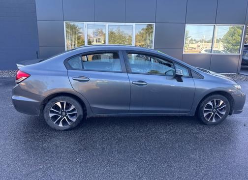 Silver 2013 Honda Civic EX