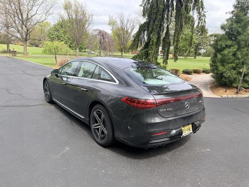 Black 2024 Mercedes-Benz EQS 450 4MATIC