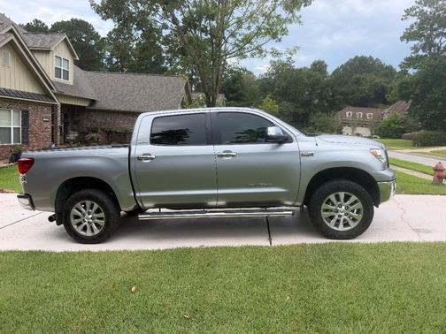 Silver 2013 Toyota Tundra Platinum