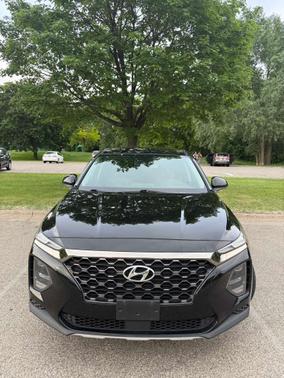 Black 2019 Hyundai SANTA FE SE 2.4
