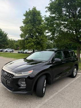 Black 2019 Hyundai SANTA FE SE 2.4