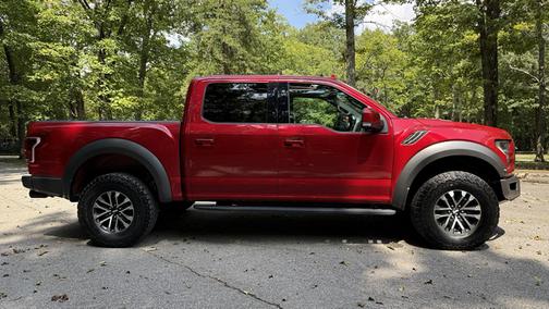 Red 2020 Ford F-150 Raptor