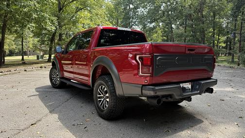 Red 2020 Ford F-150 Raptor