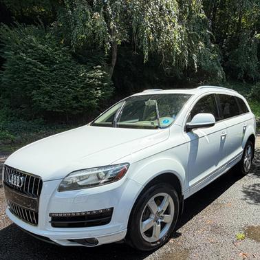 White 2013 Audi Q7 3.0 TDI Premium