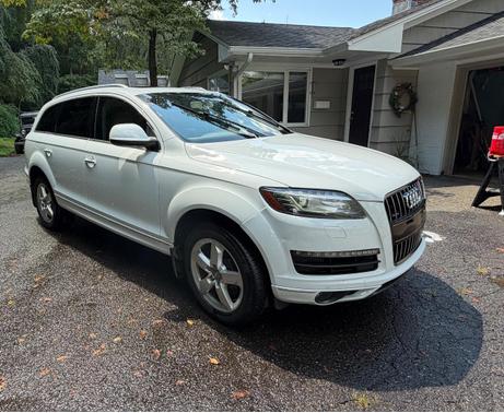 White 2013 Audi Q7 3.0 TDI Premium