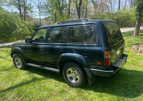 Green 1994 Toyota Land Cruiser Base