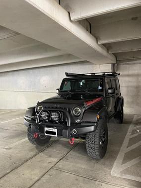 Gray 2017 Jeep Wrangler Unlimited Sport