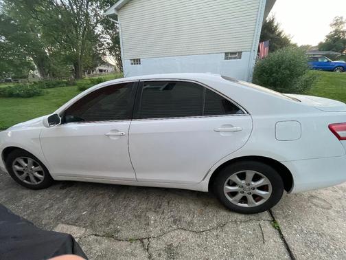 White 2011 Toyota Camry LE