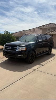 Black 2017 Ford Expedition EL XLT