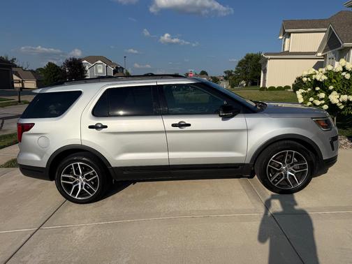 Silver 2018 Ford Explorer Sport