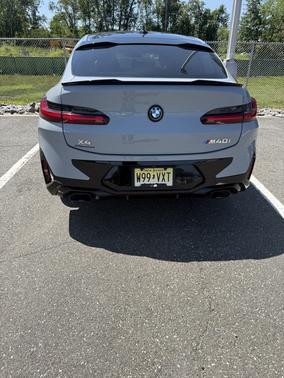 Gray 2025 BMW X4 M40i